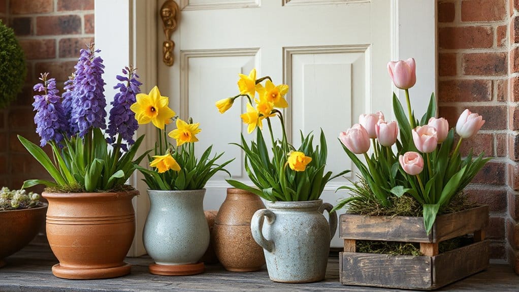 spring planters for home